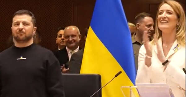 “l’ucraina-vincera-e-sara-membro-dell’ue”,-zelensky-si-prende-l’ovazione-del-parlamento-e-i-jet-di-metsola-–-il-riformista