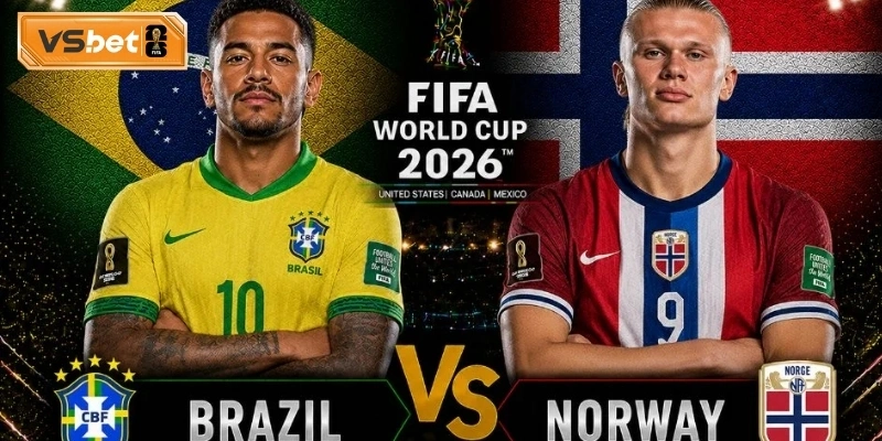 Soi đội hình dự kiến trận đấu Brazil vs Norway