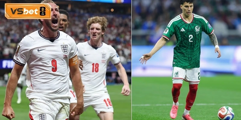 Soi kèo cược tỷ số chính xác trận England vs Mexico