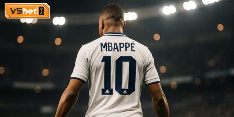 Tiền đạo khoác áo số 10 Kylian Mbappe kiến tạo sắc lẹm