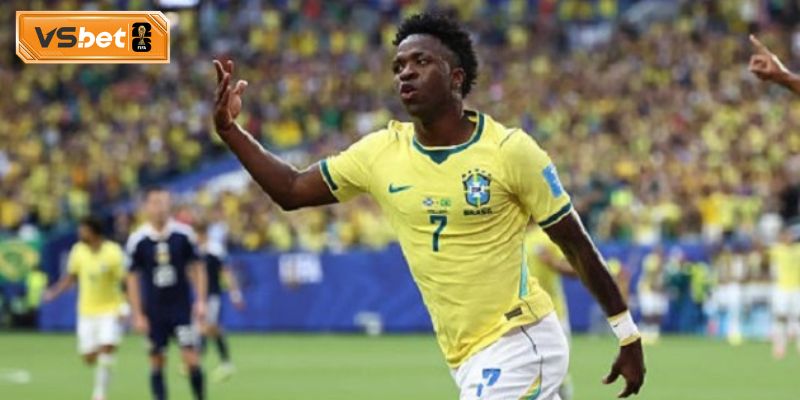 Vinicius Junior đại diện Nam Mỹ bùng nổ mạnh mẽ